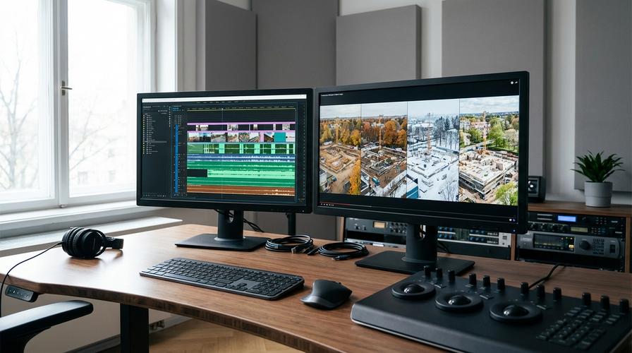 Montage timelapse de chantier : les 5 étapes de post-production qui font un film professionnel